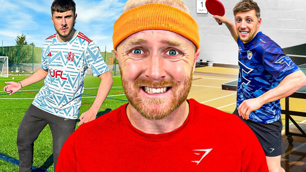 I Challenged YouTubers To Their Favourite Sports 3!!